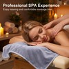 Massage Table Cover Towel with Face Cradle Hole,for Spa Foot