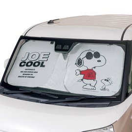 BONFORM 7615-31SI Joke Cool Pop-up Sunshade, Size: 51.2 x 23.6 inches (1300 x 600 mm), Color: Silver