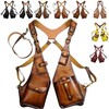 Premium Leather Adjustable Underarm Shoulder Bag for Men & Women,