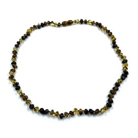 Adult Baltic Amber Necklace - Natural Amber Beads Necklace For Adult 18 inchess