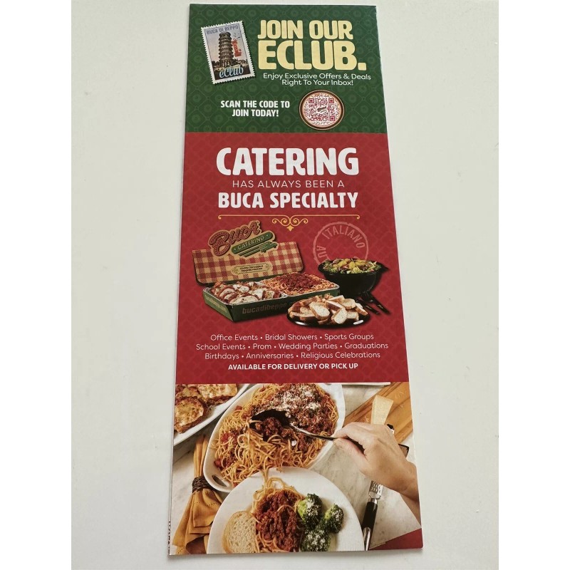 Buca Di Beppo Restaurant To Go Menu