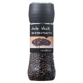 Lichfields Whole Black Peppercorn Grinder 200g