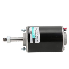 DC Motor, Permanent Magnet High Speed Low Noise Mini Brushed Electric Motors 30W, with CW CCW Control for Candy Floss Machine, Small Cutting Table (12V3500 RPM)