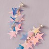 Laser Star Earrings for Teen Girls Star Tassel Dangle Earrings