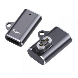 CY 2pcs/lot Magnetic Charger Adapter USB Type-C to 4 Pin Horizontal Vertical Rhombus Contact Bone Conduction Headphone S70