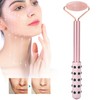 Facial Roller Relieve Wrinkles Germanium Stones Natural Jade Face Massage