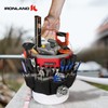 IRONLAND Bucket Tool Organizer Fit 3.5-5 Gallon Bucket, 51 Pockets,