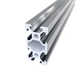 V Slot 2040 Silver Length 200-2000 mm V Type Anodised Linear Schine for 3D Printers Prusa Ender, CR-3, AM-8, Aluminium Profile Ideal for Building Hobby CNC Machines, Laser Plotters (200 mm)
