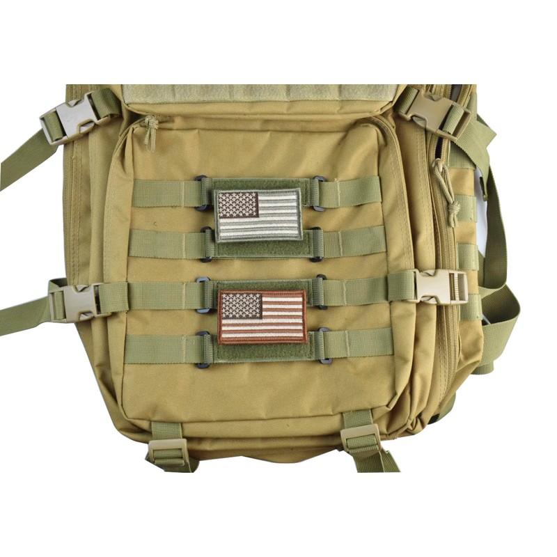 Molle Strips for Attaching Tactical ID Patches Mountable Patch Panel