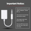 AUX to USB Adapter, 3.5mm Male Audio Jack to USB