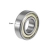 sourcing map Deep Groove Ball Bearings Z2 10mm x 22mm