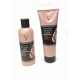 Phiten YUKO Shampoo Scalp Care 10.1 fl oz (300 ml) & YUKO Treatment, Scalp Care, 8.5 oz (240 g) Set