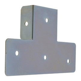 Yawata Screw Easy Installation T-shaped Metal Fittings, 2 x 4 Material, For 2 Bies, 4.4 x 1.4 x 0.7 inches (11.4 x 3.6 x 1.7 cm), 1 Piece