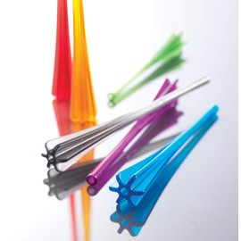 Mastrad Cocktail Muddler Straws, Set of 6