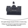 waltyotur 1Pcs OXA 250-001 Quick Change Tool Post Holder, Quick