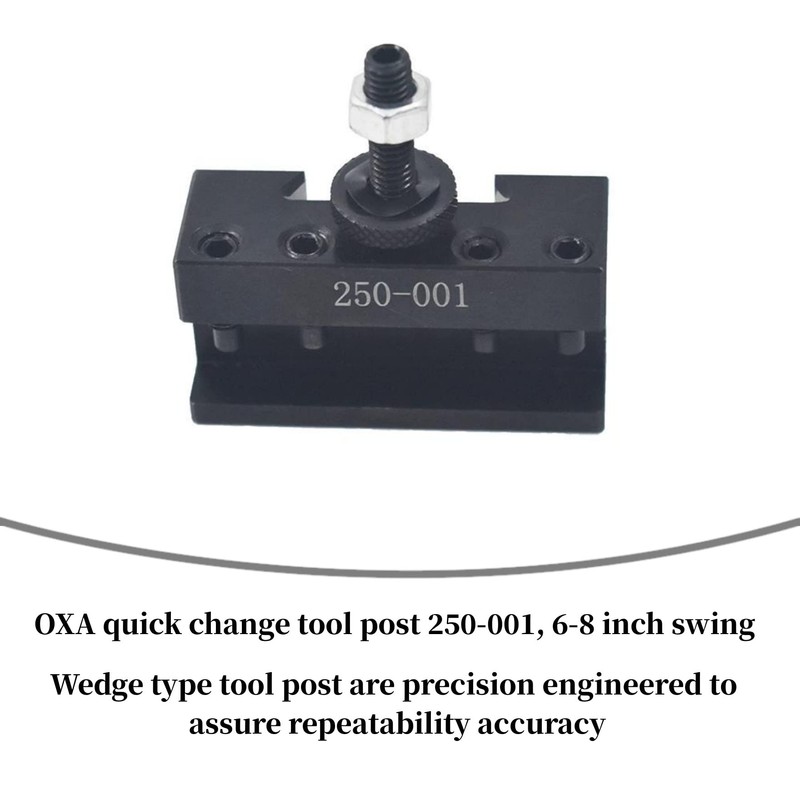 waltyotur 1Pcs OXA 250-001 Quick Change Tool Post Holder, Quick