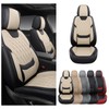 FREESOO Front Car Seat Covers - Luxury Breathable Waterproof Faux