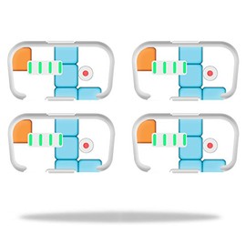 MightySkins Skin Compatible with DJI Phantom 3 Battery Batteries (4 Pack) wrap Cover Sticker Skins Tetris
