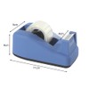 Bantex Tape Dispenser, 1 Tape Roll, Blue