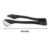 PARTY BARGAINS 8.5” Plastic Serving Tongs - (12 Pack) Premium