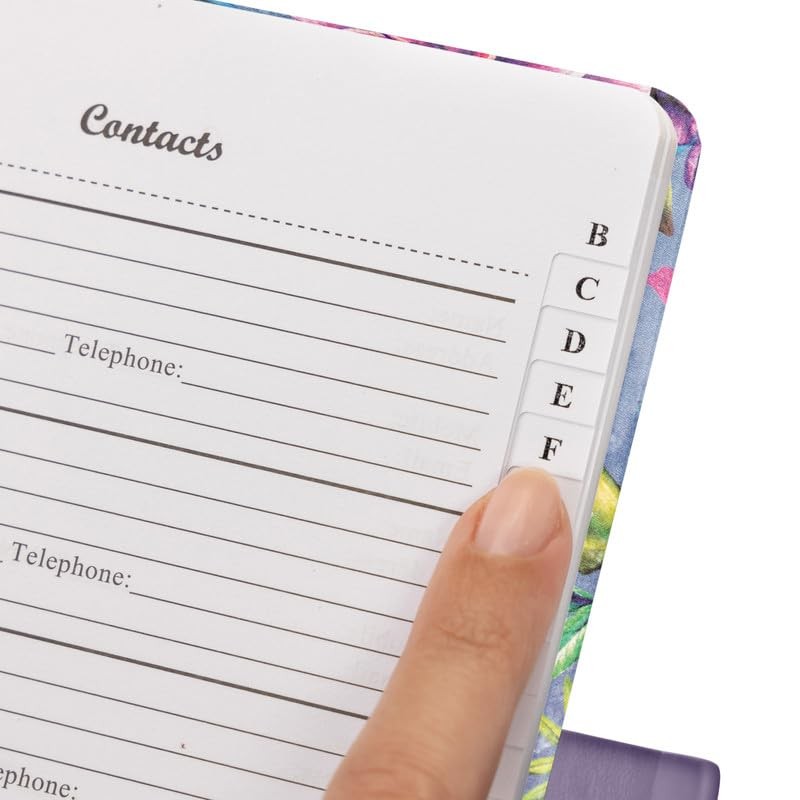 A to Z Telephone Address Book A-Z Index Hard Back