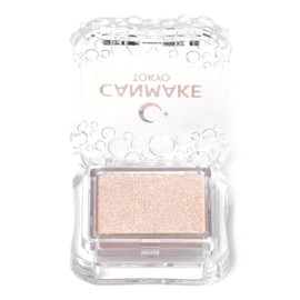 CANMAKE City Light Eyes 05 Moon Diamond, 1.0g Single Color Eyeshadow, Glitter, Pearl, White Beige
