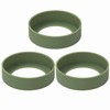 ONLYKXY 3pcs 6.5cm Silicon Protective Cup Mat Sleeve Heat-Resistant Bottle