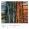 SPINNING FIBER Super soft BFL Wool Top Roving drafted for