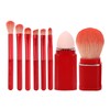 8 Pcs Makeup Brush Set Soft Bristles Retractable Powder Brush