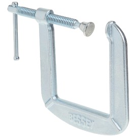 BESSEY CM34DR Drop Forged, C-Clamp, 3-Inch x 4-1/2-Inch, Deep Reach C Clamp