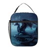 DOINBEE Dragon Lunch Box for Kids Boys, Cool Blue Dragon