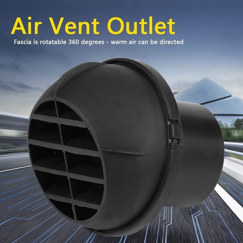 Broco Warm Air Vent Outlet 60mm Auto Car Heater Duct