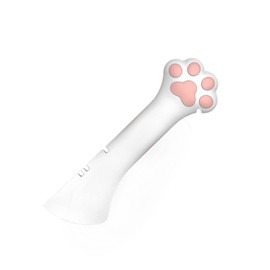 Tnfeeon Cat Jar Opener Cat Paw Design Jar Bottle Lid Can Opener Multifunctional Can Spoon for Pets (White)