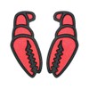 CLUB GRAB MEGA CLAWS Deck Pad Snowboard Mega Claws-BLACK-RED