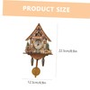 Zerodeko Cuckoo Wall Clock for Bedroom Living Room Office Decorative