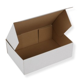 Cardboard 240 x 160 x 80 mm (Pack of 10), DHL Small Parcel, Shipping Box, Folding Box, White