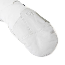 Outdoor Research Team Gore-Tex Mitts | Waterproof, Windproof, Touchscreen Compatible Leather Thumb