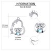 ONEFINITY Elephant Necklace for Women 925 Sterling Silver Elephant Pendant