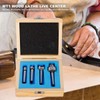 AIMALL 4PCS Wood Lathe Centre Set with MT1 Taper, Drive