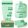 ECOLipak 33 Gallon Compostable Trash Garbage Bags, 50 Count (2