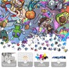 TAOZI&LIZHI The Original 1000 Piece Puzzle, Fart-Tastic Rainbow Universe, No