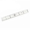 Fairgate 6" Standard Aluminum English Ruler 20-106 Made in USA