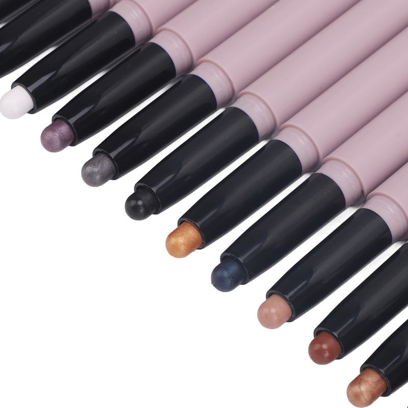 12pcs Eye Shadow Stick Waterproof Eyeshadow Stick Matte Eye Shadow
