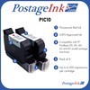 PostageInk.com PIC10 Ink Cartridge Replacement for FP PostBase 58.0052.3038.00 (Set