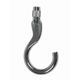 Shimpo FG-M6HK Steel Hook, M6 Thread, 110lbs Capacity, For FGE-X, FGV-X and FGV-XY Force Gauge