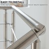 Pack of 2 Stainless Steel Handrail Joint Connectors, Pipe Connector