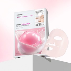 MEDIHEAL [Super Points] Mediheal Hyper Gel Mask Collagen, 1 Sheet, 10 Pieces