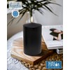 Hyoola Black Pillar Candles 50/100 mm (2x4 Inch) - 4
