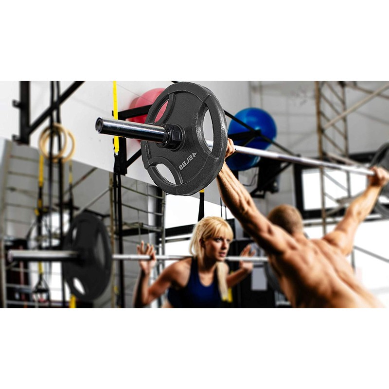 Clout Fitness Barbell Clamps Collars Green