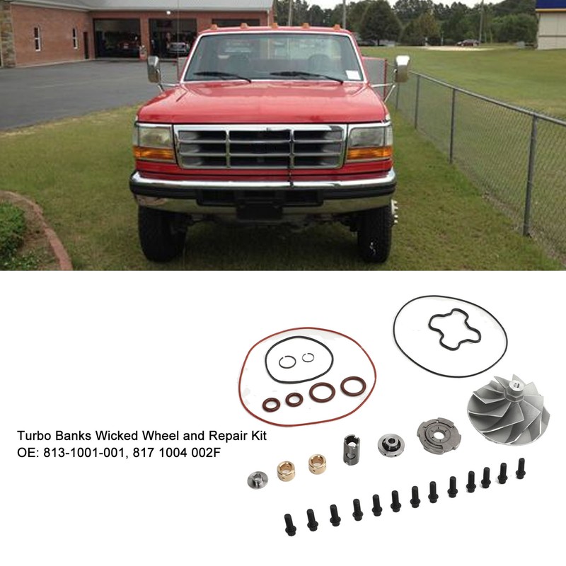 Turbo Banks Wicked Wheel and Repair Kit Stable Performance Professional